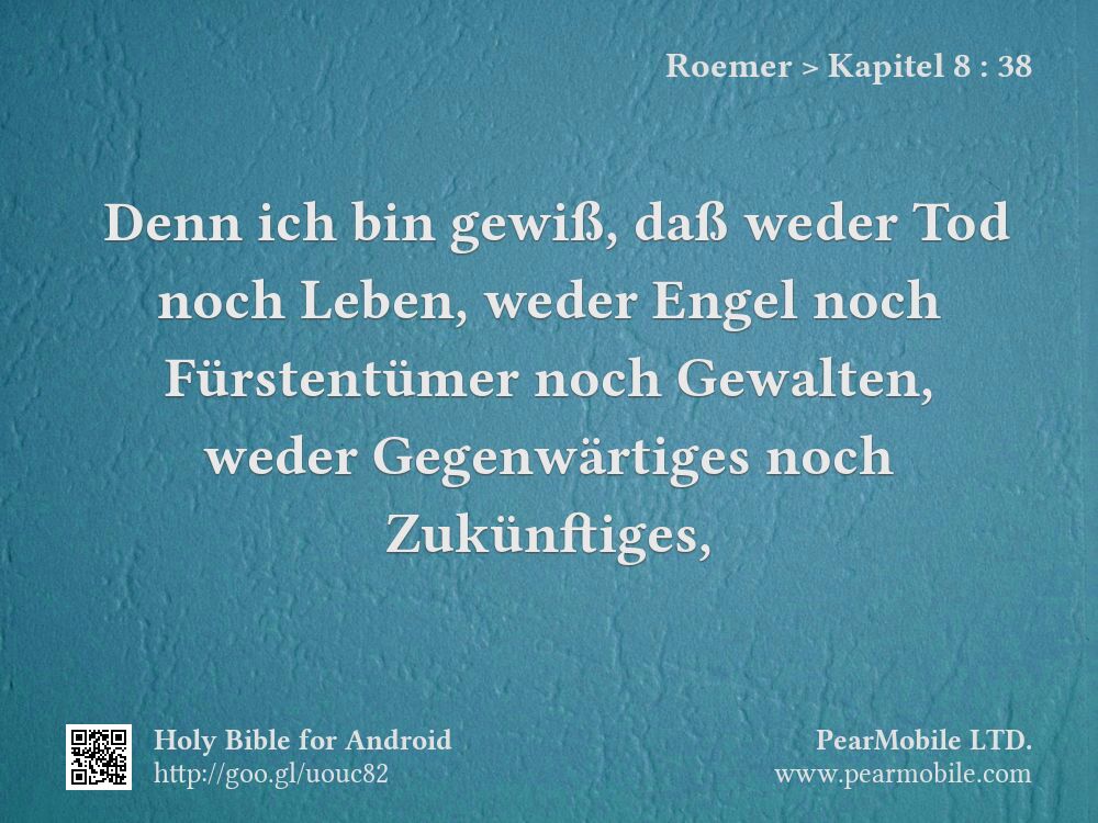 Roemer, Kapitel 8:38